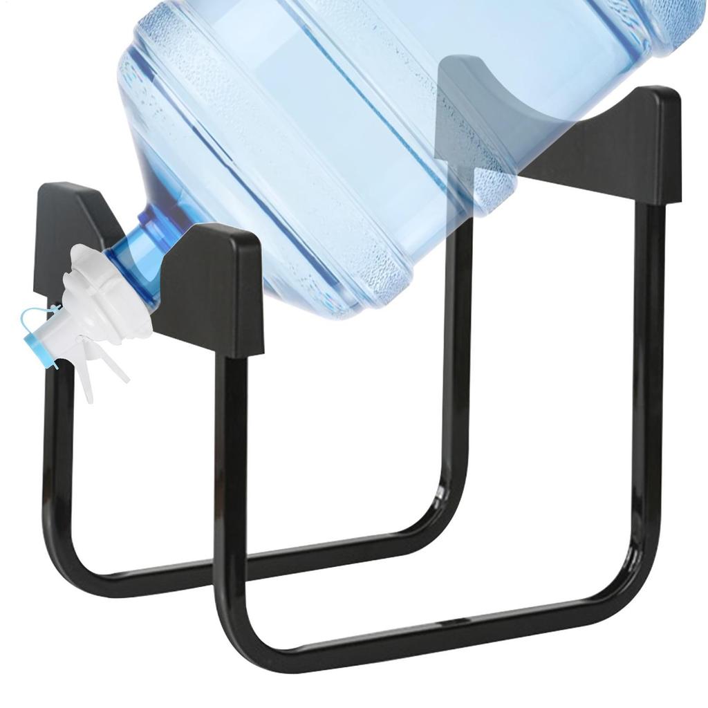 Drinking Fountain Gallon Water Bottle Jug Dispenser Stand Holder for Bottled Water with Water Spout, Simple Water Dispenser