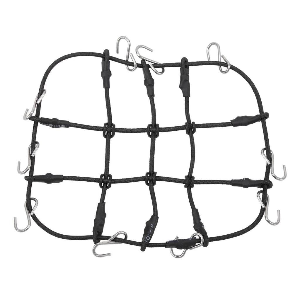 RC Car Carrying Net, Elastic Luggage Net for RC Vehicles, Compatible with Multiple Models, Including Traxxas TRX4M 118 Scale, SCX24 124 Scale, High