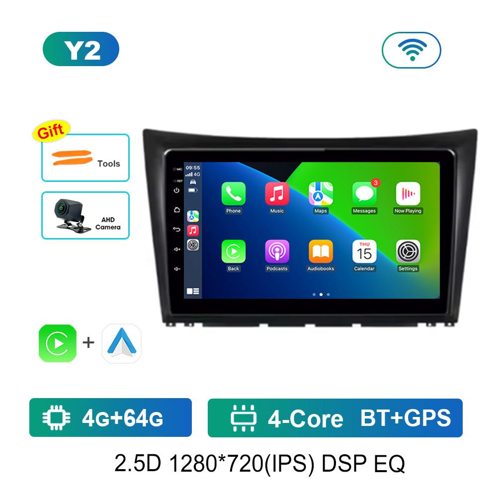 Android System Car Video Multimedia Player for Dongfeng S30 H30 Cross 1 2011 - 2018 Navigation GPS WiFi 4G Bluetooth IPS Screen