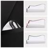Direct Men'S Pocket Towel, Suit Accessories Handkerchief Towel Square Towel, Cotton White Color Edge Square Towel