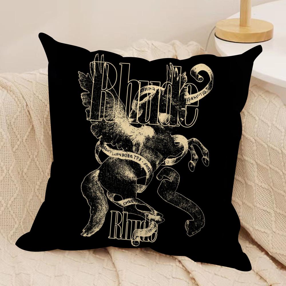 Fashion Brand RRHUDEs Cushion Cover Soft Plush Fabric DoubleSided Printed Sofa Cushion Cover for All Seasons Home Decor Gift