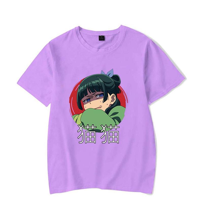 New Anime The Apothecary Diaries MAOMAO Printing T-shirt Fashion Unisex Short Sleeve Summer Cool Harajuku Streetwear Tops