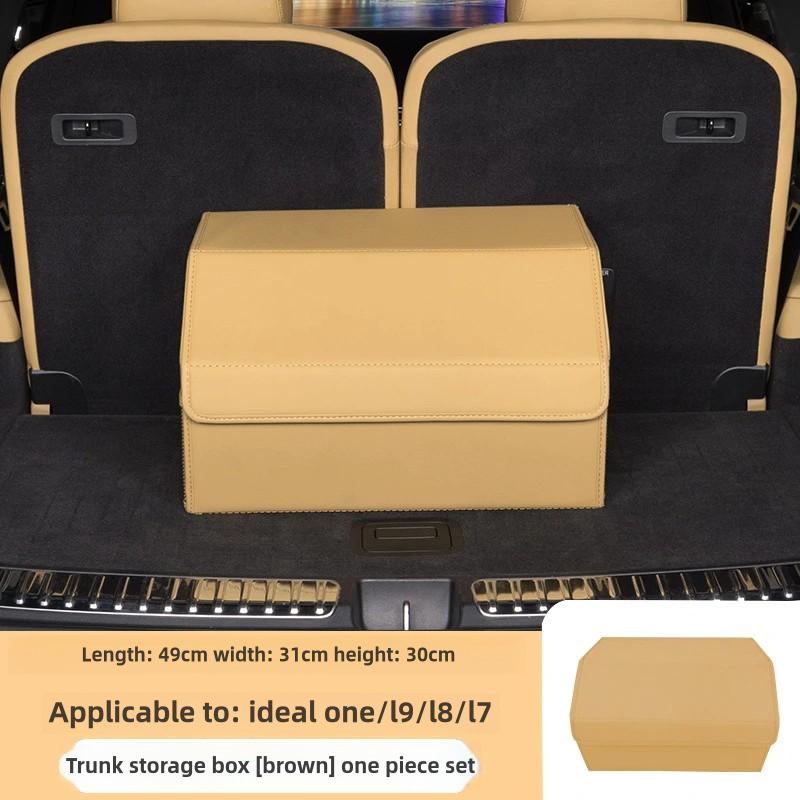 Big Capacity Car Storage Box Trunk Organizer Durable Collapsible For Leading Ideal Li Auto Lixiang One L7 L8 L9 L9 Max L6
