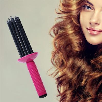 Air Volume Hair Fluffy Styling Curler Comb Hair Curler Comb Heatless Curling Roller Hair Styling Tools For Women