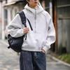 Men's Trendy Harajuku-Style Hooded Sweatshirt - Versatile, Simple, and Fashionable for Autumn/Winter.