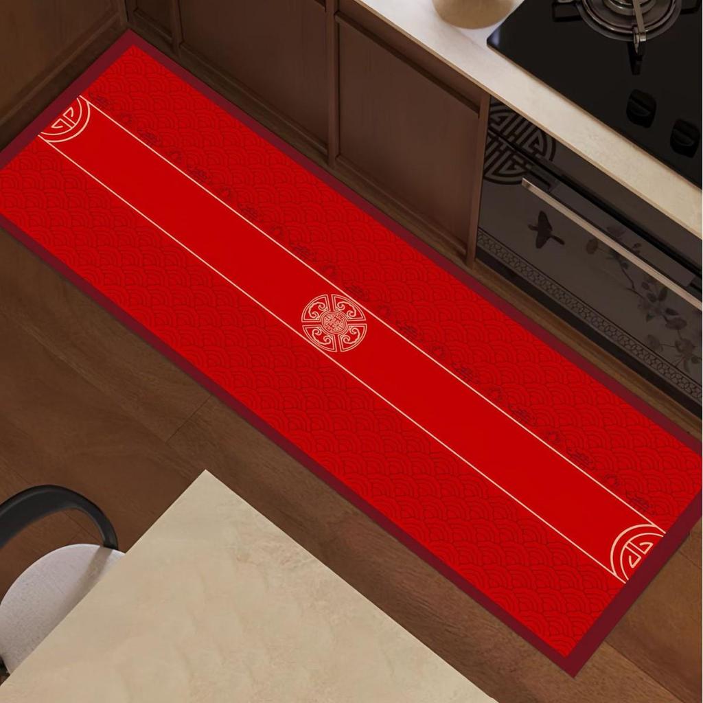 Chinese Style Diatomaceous Earth Non-Slip Kitchen Floor Mat: Oil-Proof, Washable, Water-Absorbent, and Quick-Drying