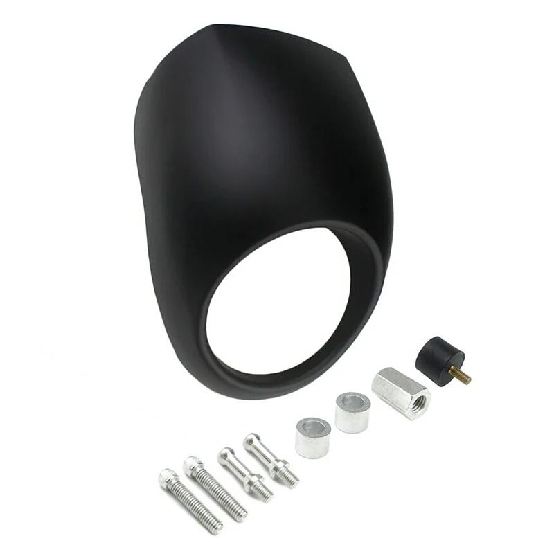 Motorcycle Front Headlight Cover Fairing Light Decorative Cover For Harley Sportster Dyna FX/XL 1973-UP Motorcycle Accessories
