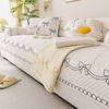 New Cream Wind Sofa Cushion Four Seasons Universal Cushion Sub-Cover Cloth Towel Fixed One-Piece Sofa Towel Cover