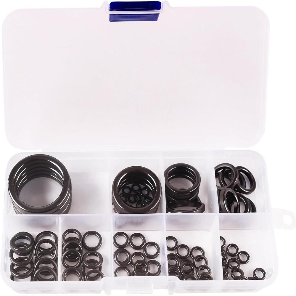80/120PCS High Hardness Fishing Rod Repair Kit Fishing Rod Eyelets Kit For Rod Building