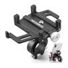 Rockbros Supporto per telefono da bicicletta in lega di alluminio 699-Bk - Nero
