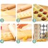 Plastic And Alloy Ravioli Maker 12 Holes Ravioli Mold Tray Pelmeni Pasta Maker Kitchen Aid Pasta Tool Dumplin Mould Press   0116