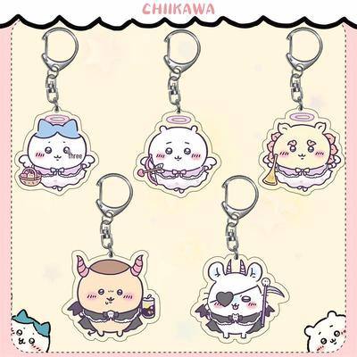 Kiiroitori Usagi Hachi Double-Sided Acrylic Pendant Keychain