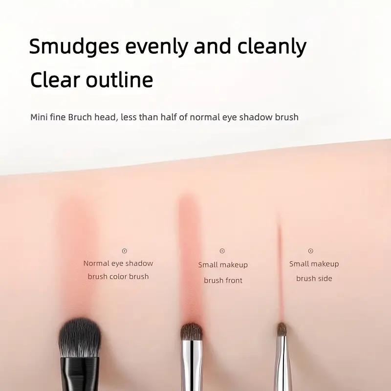 4/1PCS Eye Makeup Fine Detail Brush Eye Tip Cone Small Brightening Eyeshadow Lower Eye Silkworm Press Eyeliner Eye End