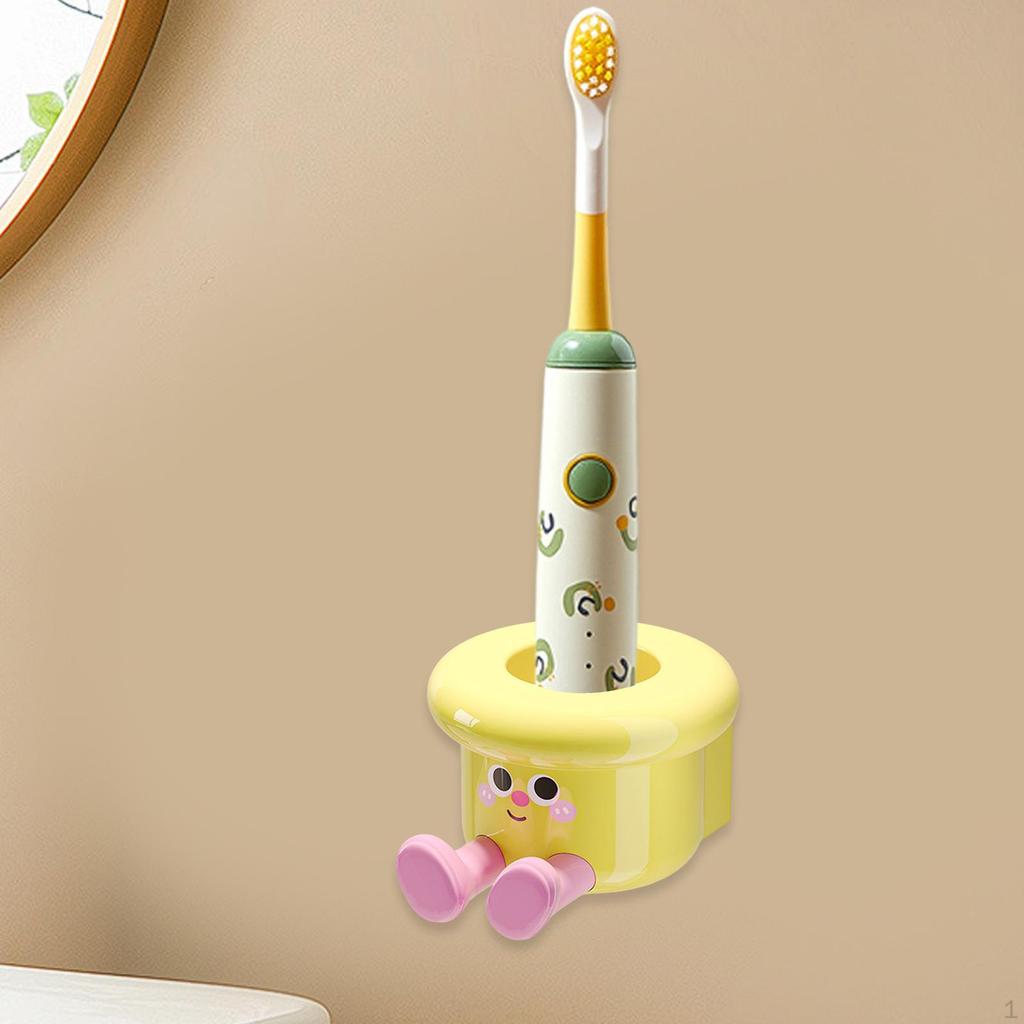 Badezimmer-Organizer für elektrische Zahnbürsten und Make-up-Pinsel, Wandmontage