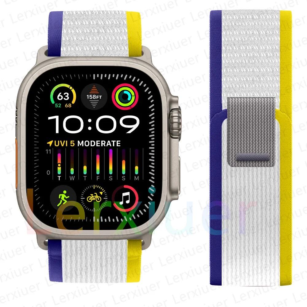 Armbänder für Apple Watch ultra2 Band 49mm 46mm 42mm 44mm 40mm 45mm 41mm Trail-Loop-Armband correa iwatch Serie se 3 7 8 9 10 11