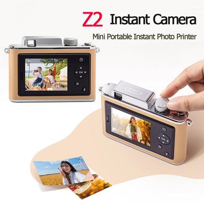 Z2 Mini Draagbare Zakformaat Instant Fotoprinter Nieuwe Producten Draagbaar Bluetooth Zink AR Foto Mobiele Camera Kleur