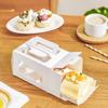 10pcs Cake Packing Boxes With Window Portable Cake Box Swiss Roll Mousse Dessert Gift Box Wedding Favors Xmas Party Decoration