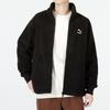 Puma Solid Color Fleece Lined Athleisure Stand Collar Sherpa Velvet Feel Coat Men's Black 537699-01
