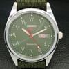 MONTRE HOMME AUTOMATIQUE JAPAN SEIKO 5 RÉVISÉE 6309A CADRAN VERT ARABE a427344-2 QRL-a427344