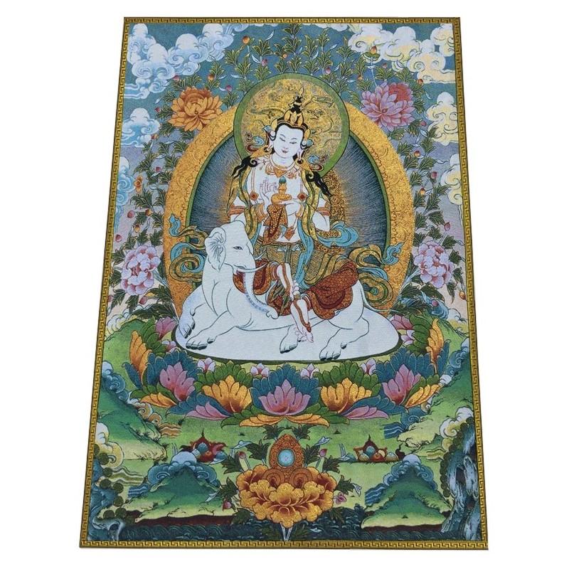 

Танка буддийская картина 60*90 см, вышитая на ткани