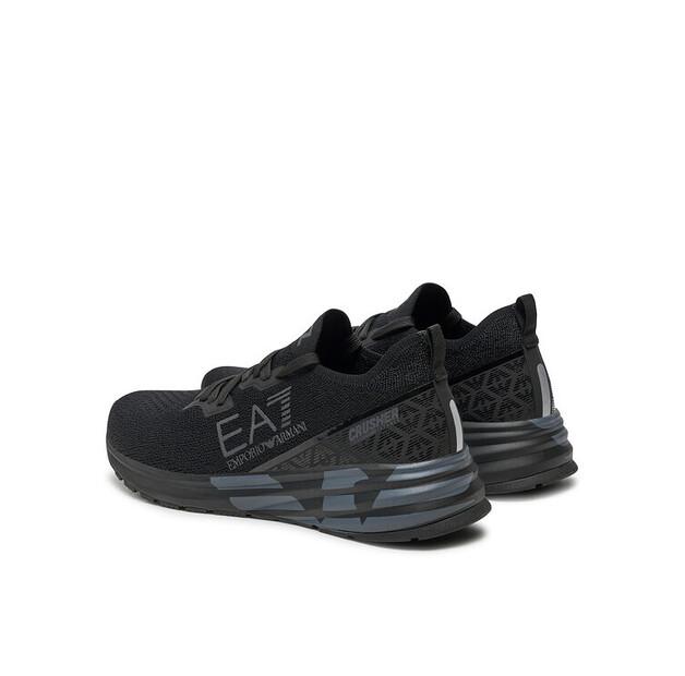 Мужские кроссовки EA7 Emporio Armani X8x095 xk240 s244 чёрные