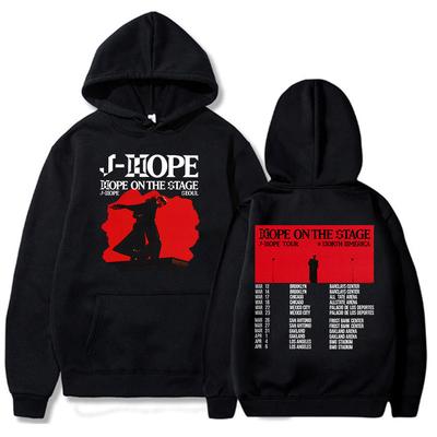 Korejský tanečník J-Hope Nové mikiny Mikina Hope on The Stage Tour Unisex Ležérní oblečení Estetický pulovr