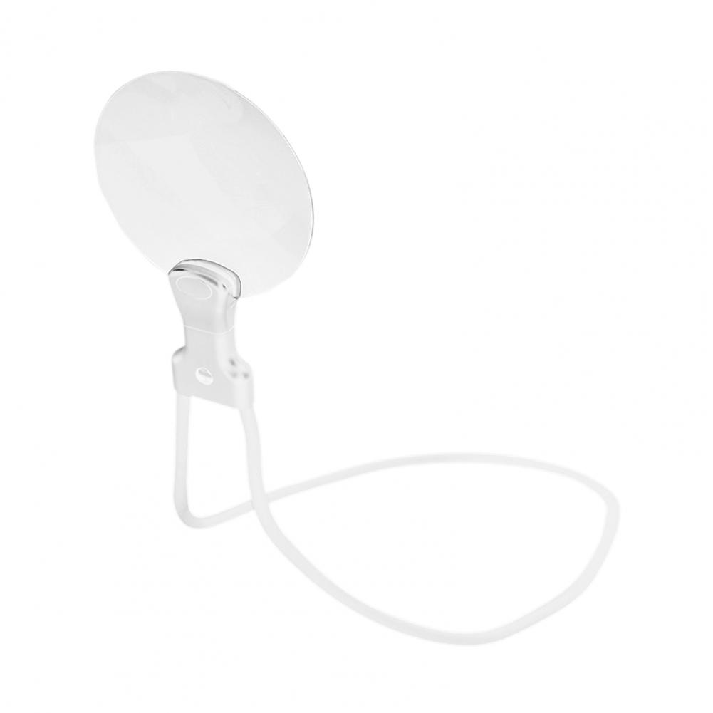 Work Magnifying Glass Hands Free Magnifying Glass 5x Magnifying Glass with 6.38-inch Lens Hands-free Neck Wear for Seniors
