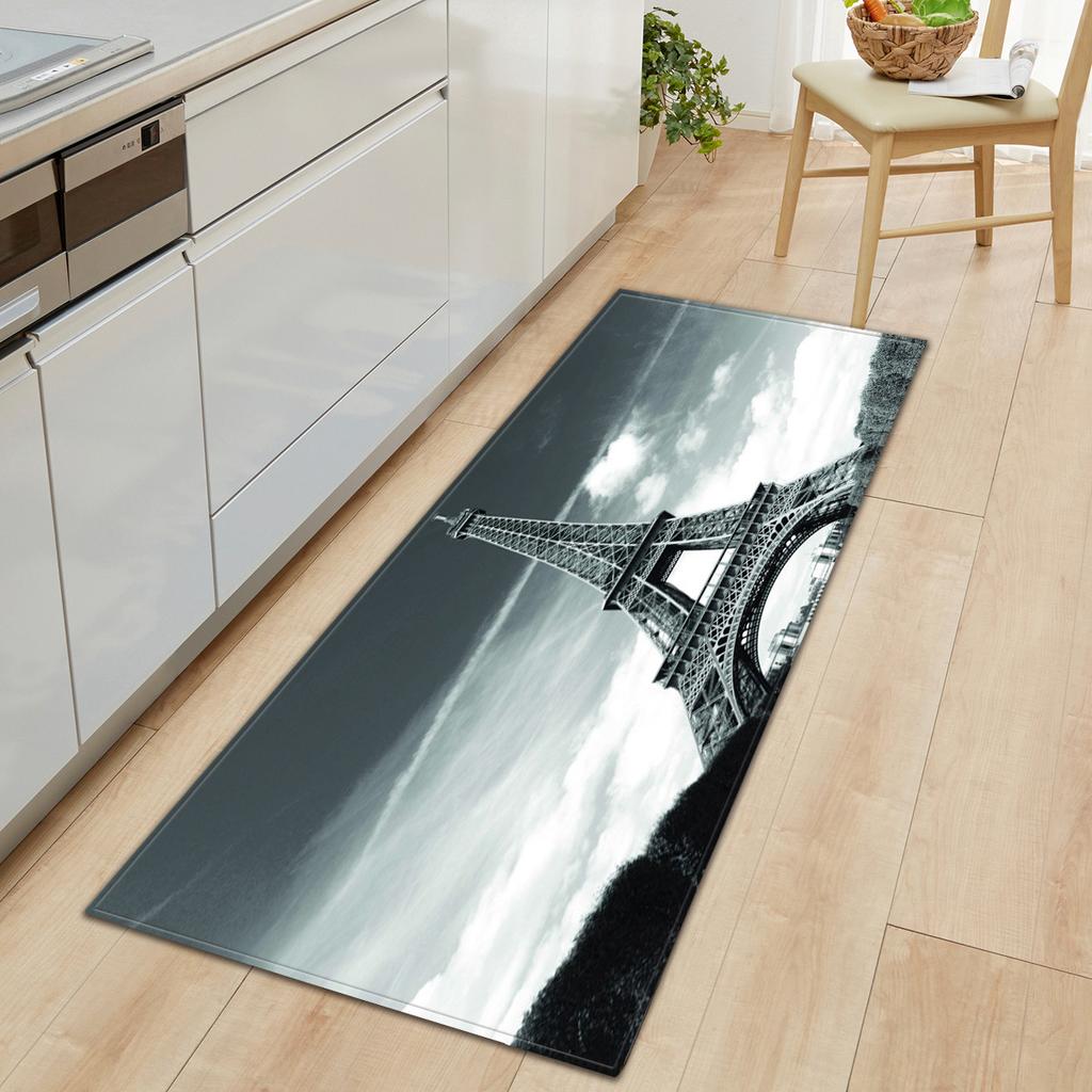 Creative Tower Water Absorption Non-Slip Entry Pad Foot Pad Toilet Kitchen Floor Mat Bedroom Living Room Carpet