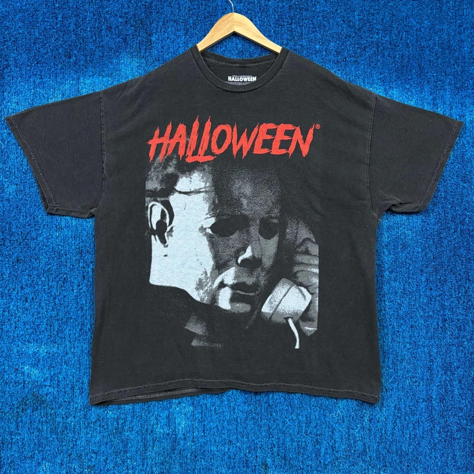 Halloween Michael Myers Callin Oversized Horror Movie Tee XL 4XL