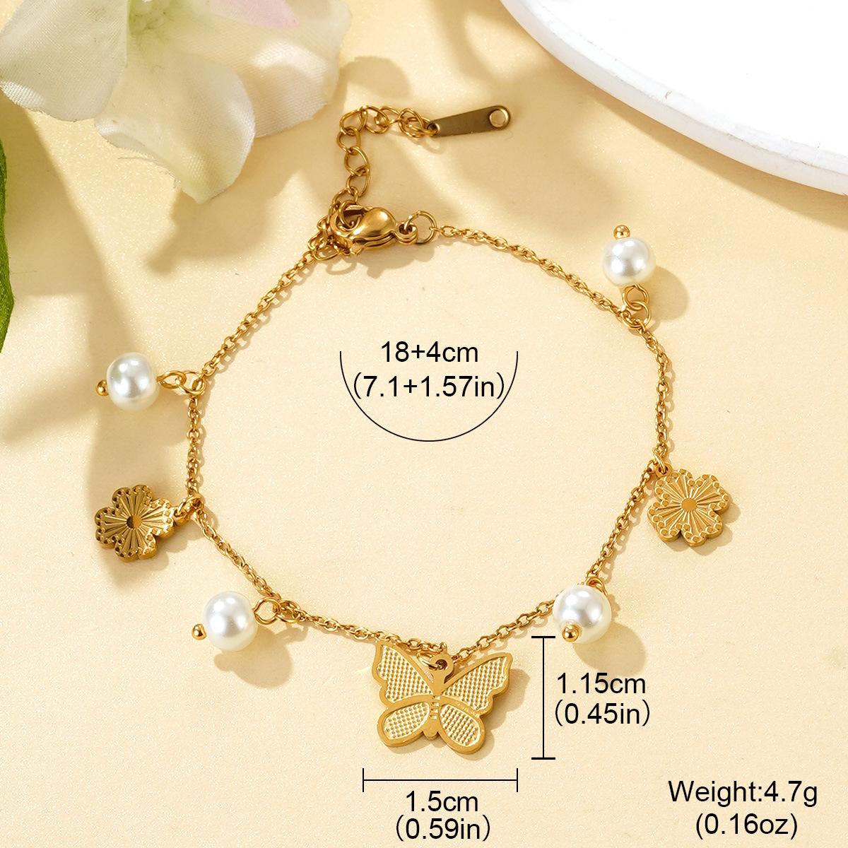 Titanium steel bracelet high-end simple necklace light luxury stainless steel bracelet