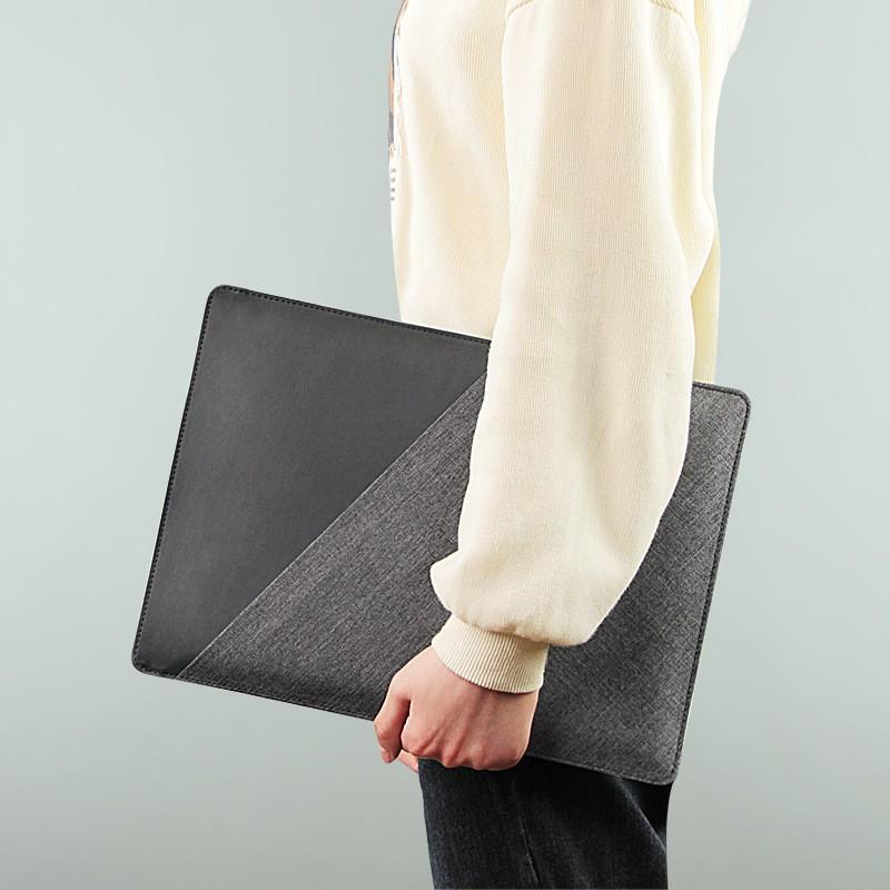 14 Inch Laptop Sleeve With Magnetic Stand Support MacBook Air 13.3 Pro 16.1 Waterproof Oxford Fabric Inner Case