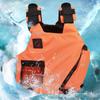 Professional Outdoor Adult Life Jacket Vest Oblique Zipper Safety Protective Wear for Swimming Snorkeling Sailing