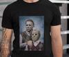 Michael Myers and Jason Voorhees Step Brothers Movie Funny t-Shirt Unisex T-Shirt
