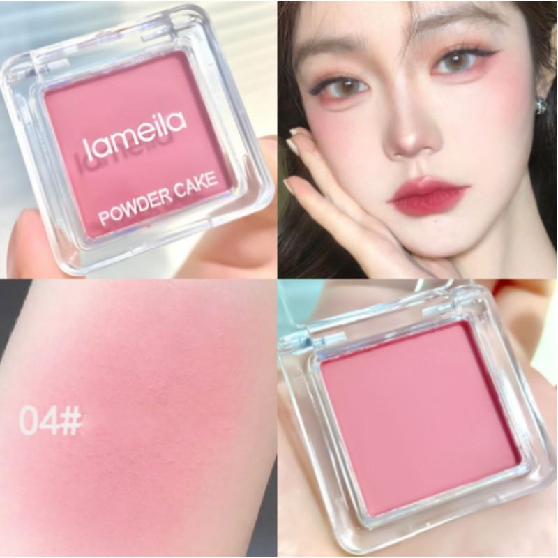 1Pcs Blush Stick Cream Palette Matte Shimmer Glitter, Pigmented Makeup Eye Shadow, Powder Waterproof Eye Cosmetic Stick Make-up for Women Rouge