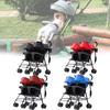 Wheeled Six Twin Baby Stroller Ultra Lightweight Fold Multi Functional Stroller