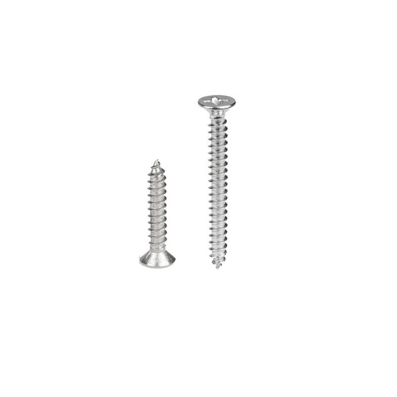 304 Stainless Steel Phillips Flat Head Self-Tapping Screws