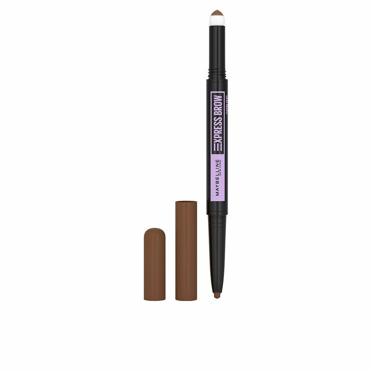 

Maybelline Express Brow Satin Duo 02 Карандаш для бровей среднего коричневого цвета
