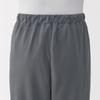 MUJI Smooth Knit Long Sleeve Loungewear Set Charcoal Size L Men's (FB0ZJA5A), Gray,