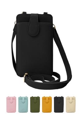 Shizuka Will Smartphone Shoulder Smartphone Cell Phone Shoulder Wallet Shoulder Smartphone Crossbody Shoulder Eye Foundation Black Bag, Pouch, Bag,