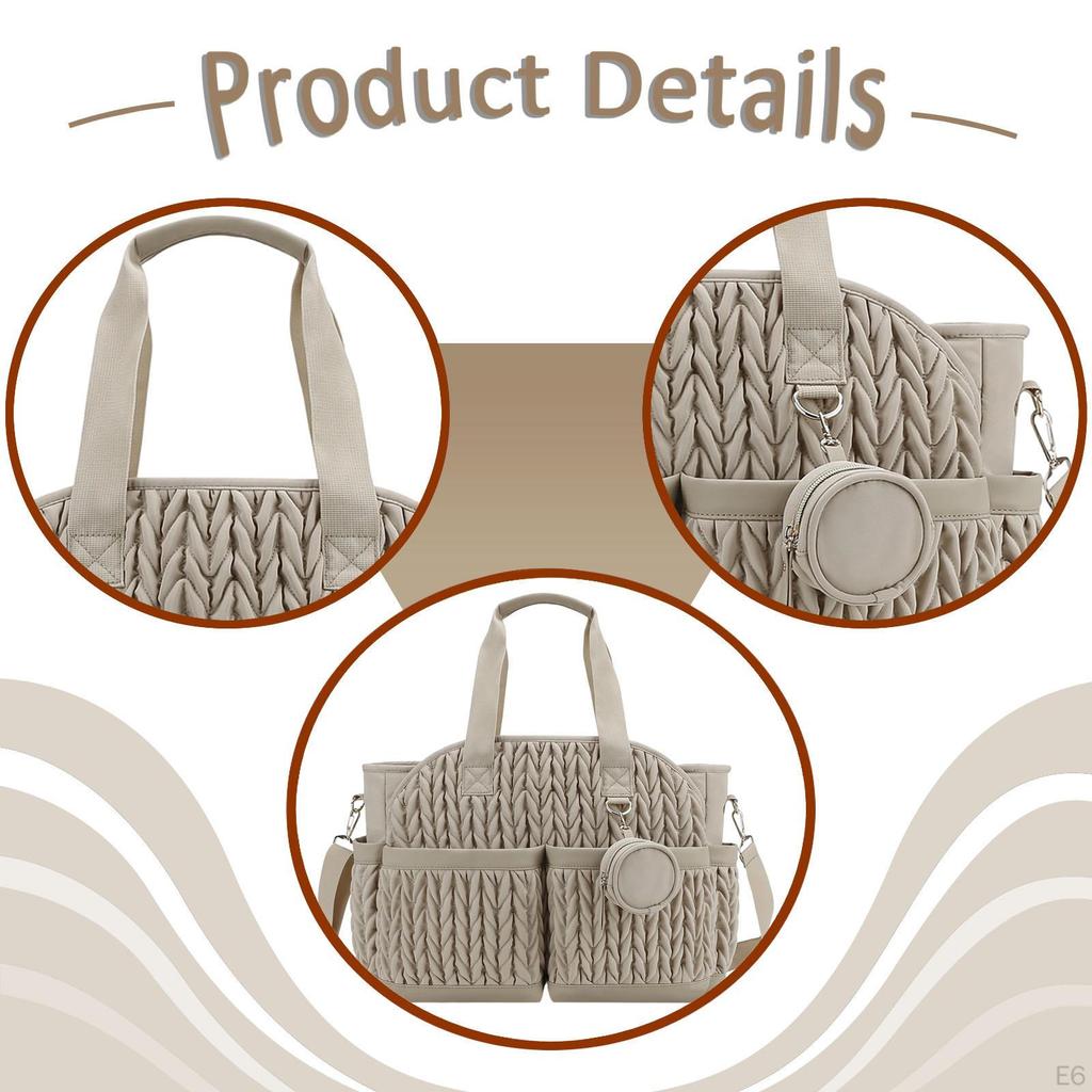 Wickeltasche Wickeltasche Mama Papa Geschenk Vielseitig Tragbar Wasserdicht Aufbewahrung für das Nötigste Handtasche