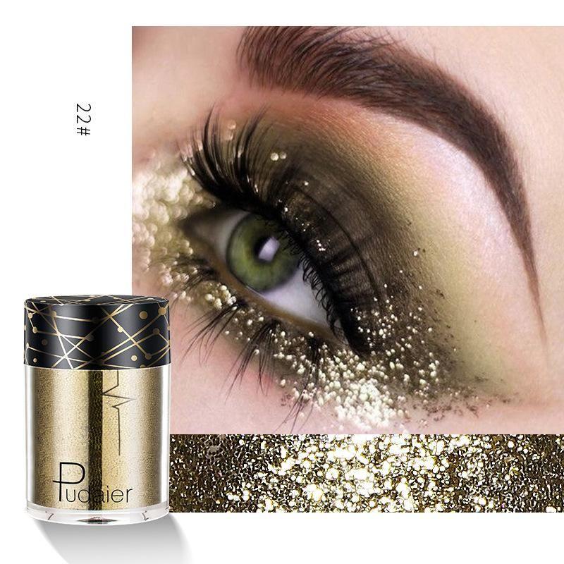 36-color Glitter Eyeshadow for Women Wholesale Brightening Single-color High-gloss Starry Sky Eyeshadow