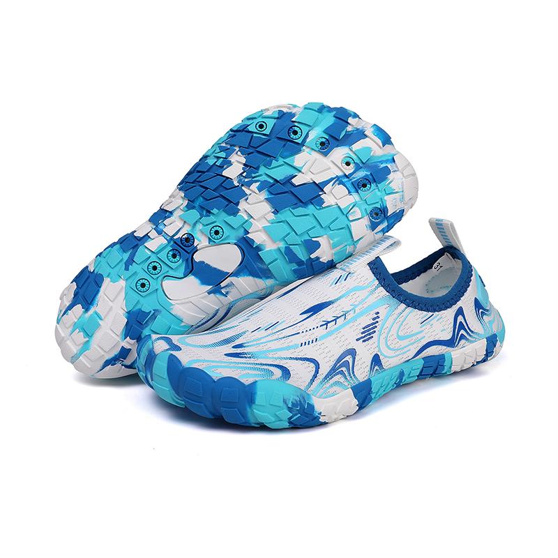 Boys Girls Aqua Shoes Kids Quick Drying Sneakers Drainage Design Hiking Wading Water Shoes Children Mesh Swimming Beach Barefoot