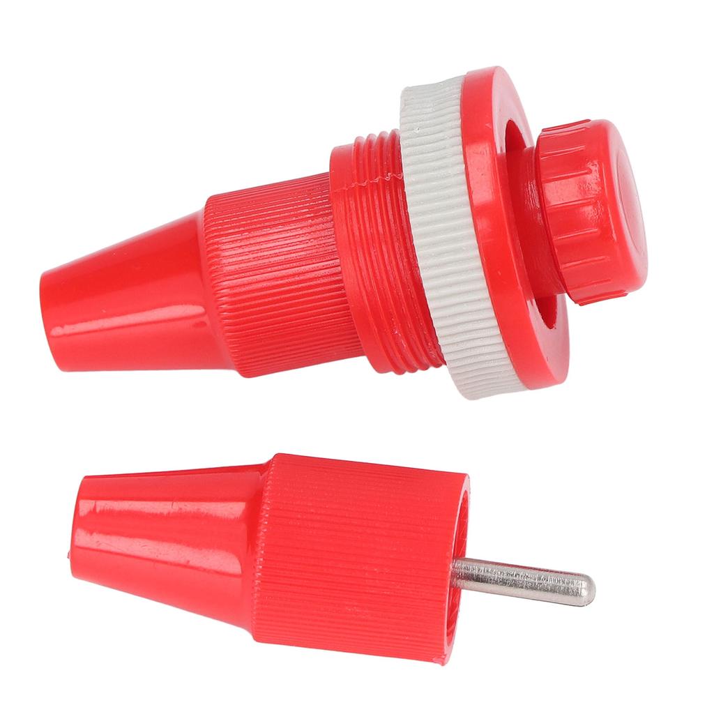 Binding Post Plug Socket Set ABS Silver Alloy Binding Post Terminal with Clear Threads