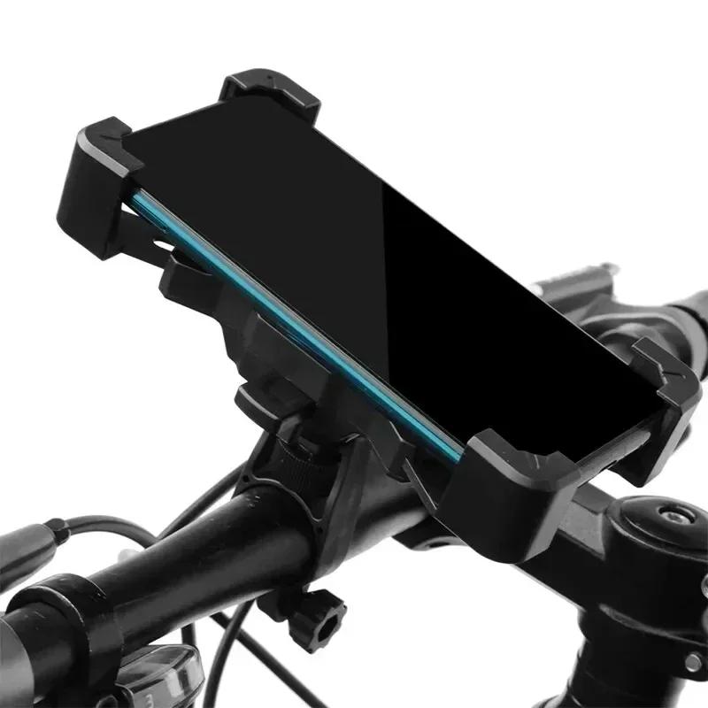 Fahrrad Handyhalter 360° drehbar Elektrisch für iPhone Xiaomi Fahren MTB Fahrrad Moto Motorrad Halterung Anti-Rutsch Radfahren