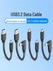 USB 3.2 To Type-C Gen 2 Data Cable for Mobile Drives & iPad/Phone To Computer Connection