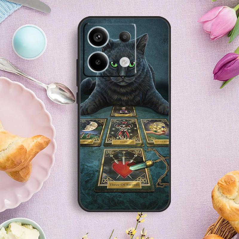 

Ведьмачество Хэллоуин Кот Темная Ведьма Чехол Для Xiaomi Redmi Note 14 10 11 12 13 15 Pro Plus Чехол Для Redmi 15 15C 13C 12C 10C 14C Redmi Note 15 Pro 5G