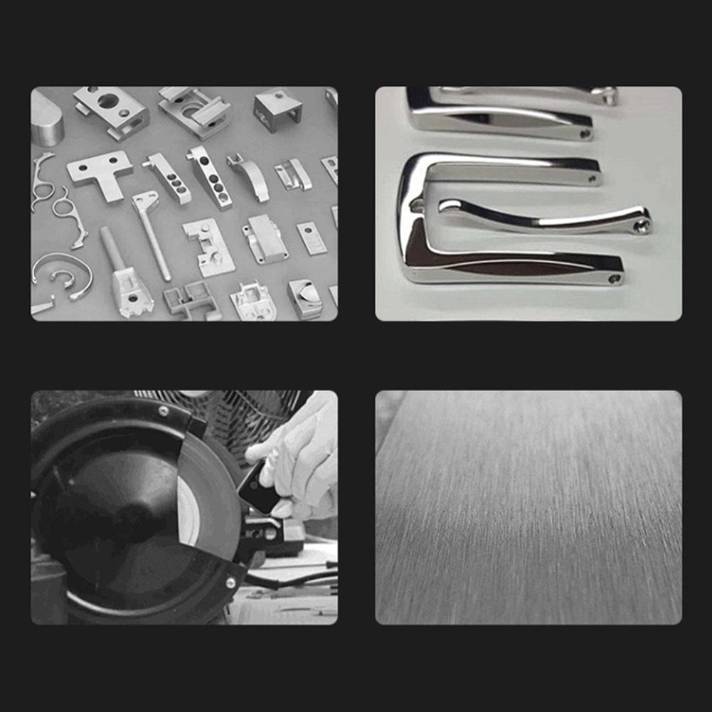 10inch Polishing Wheel 5P 7P 9P 180 Grit Nylon Buffing Wheels For Grinder Buffing Machine Remove Burrs Welding Stains Scratches