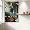 Matilda Musical Netflix Vintage School Hallway Tin Sign,Young Girl On Desk Paper Floating,Most Magical Musical Decade,Home Decor