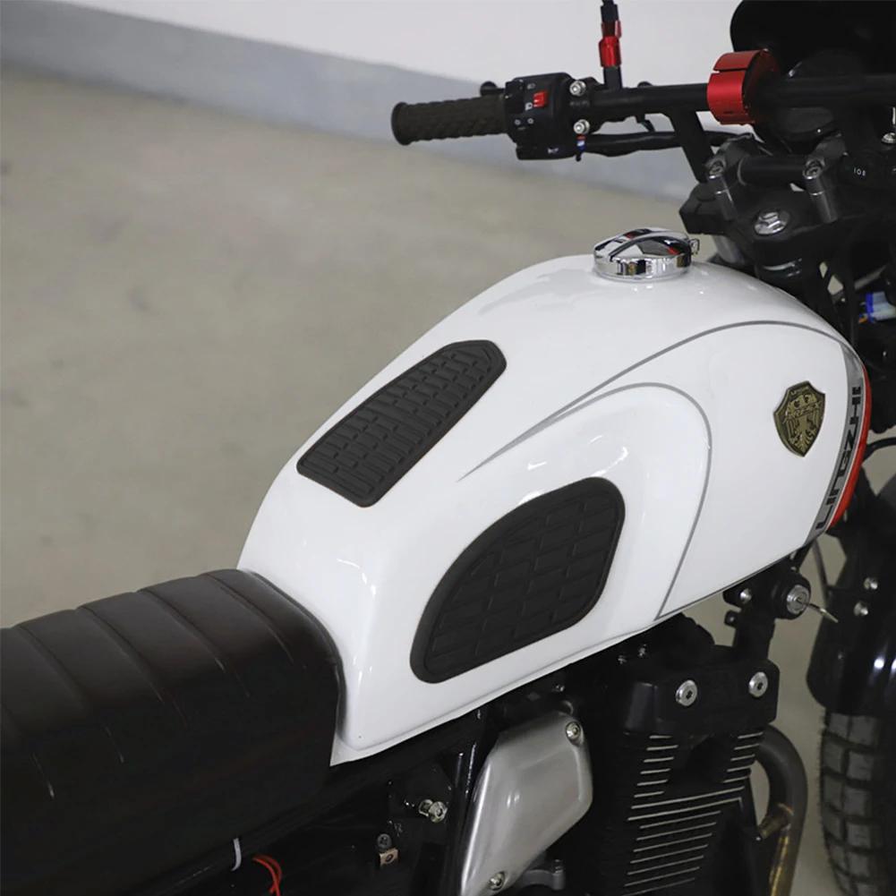 Univerzální motocyklová palivová nádrž Cafe Racer, chránič boční palivové nádrže, nálepka na kolena, chránič rukojeti, vintage boční panely pro Honda Yamaha