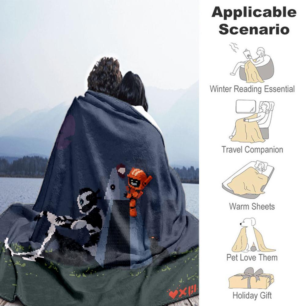 Love Death Robots Blanket, High quality Comfortable for All Seasons, Home Decor, Warmth and Comfort